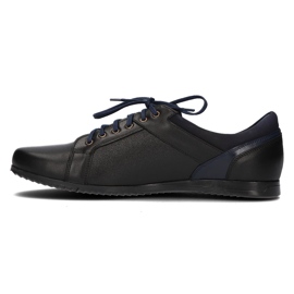 Chaussures en cuir Filippo 1690 noir le noir 1