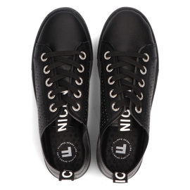 Baskets Filippo DP2288/21 Bk Bk noires le noir 2