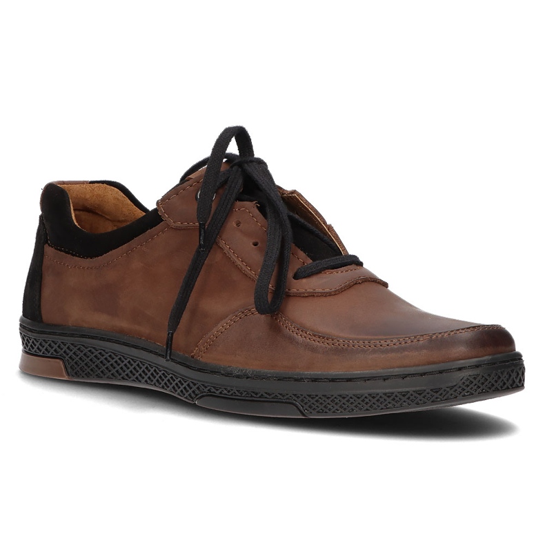 Chaussures en cuir Filippo 918 marron brun 1