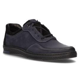 Chaussures en cuir Filippo 918 bleu marine 1 Chaussures en cuir Filippo 918 bleu marine 1