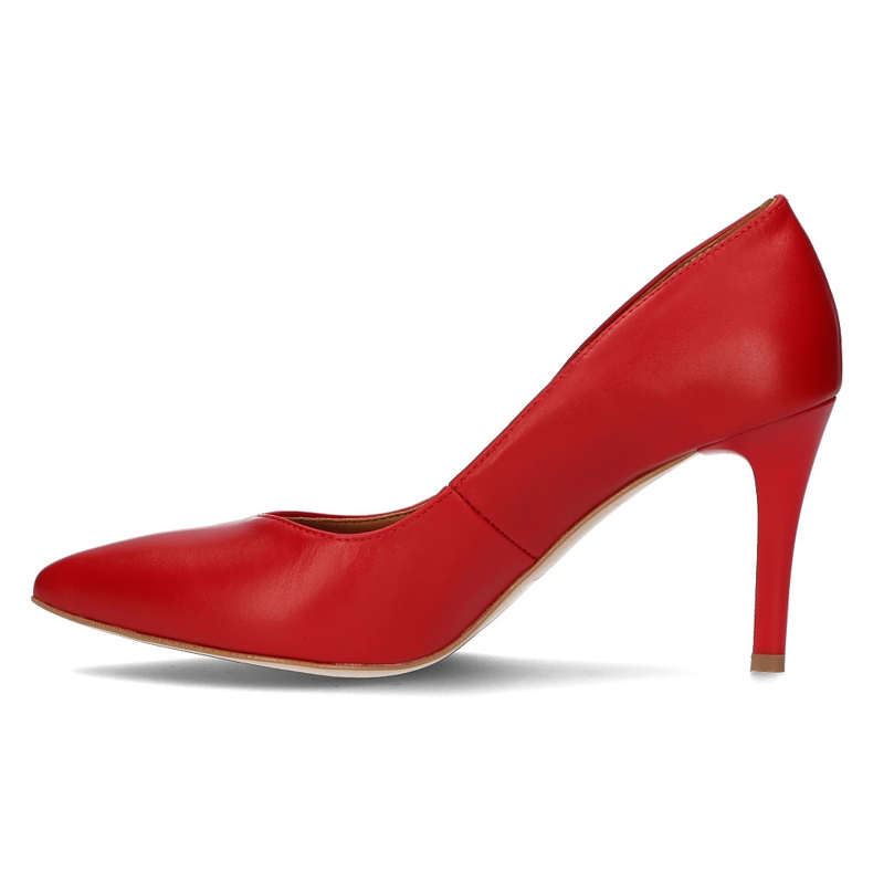 Escarpins en cuir Filippo 2106 rouge 1