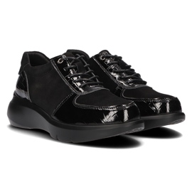 Baskets en cuir Filippo DP3168/21 Bk noir le noir 4