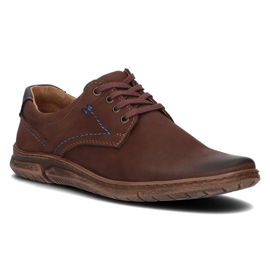 Chaussures en cuir Filippo 858 marron brun 1