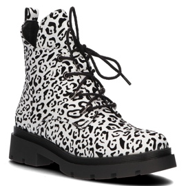 Filippo DBT3071 / 21 Wh bottes blanches le noir 4