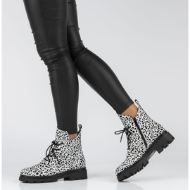 Filippo DBT3071 / 21 Wh bottes blanches le noir 3