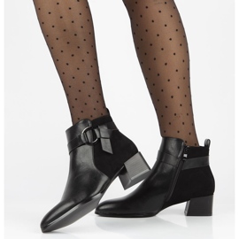 Bottines Filippo DBT3013/21 Bk noires le noir 1