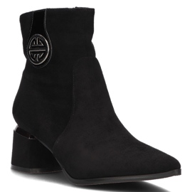 Bottines Filippo DBT3129/21 Bk noires le noir 1