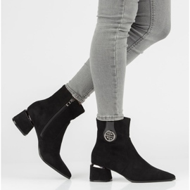 Bottines Filippo DBT3129/21 Bk noires le noir 7