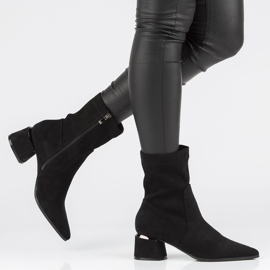 Bottines Filippo DBT1542/21 Bk noires le noir 1