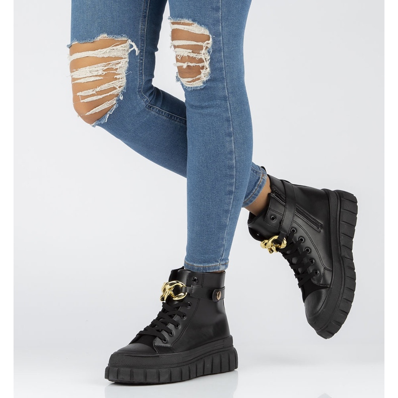 Bottines Filippo V2001 noires le noir 1