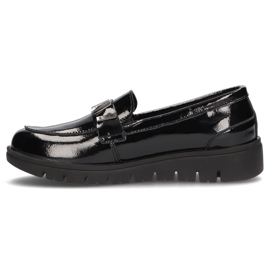 Chaussures en cuir Filippo DP3204 / 21 Bk noir le noir 3