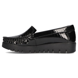 Chaussures en cuir Filippo DP3024/21 Bk Cr noir le noir 4