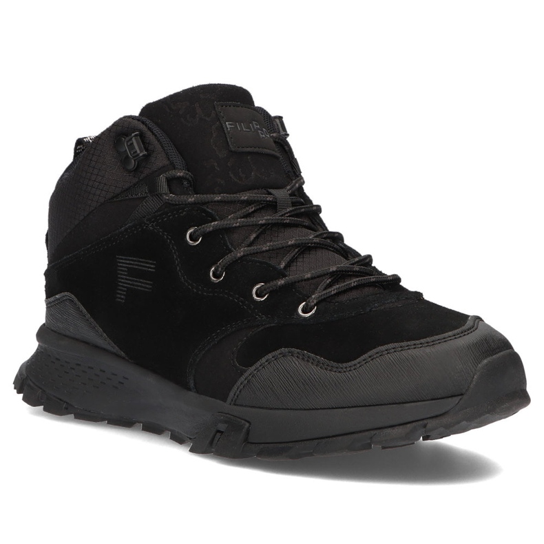 Trekking en cuir Filippo MTR3088 / 21 Bk noir 1