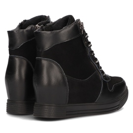 Bottes en cuir Filippo DBT3148 / 21 Bk Noir le noir 4