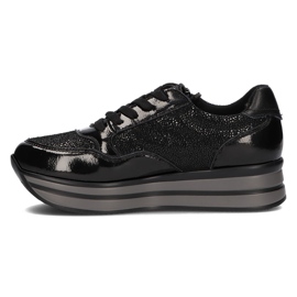 Baskets en cuir Filippo DP3152/21 Bk Noir 1