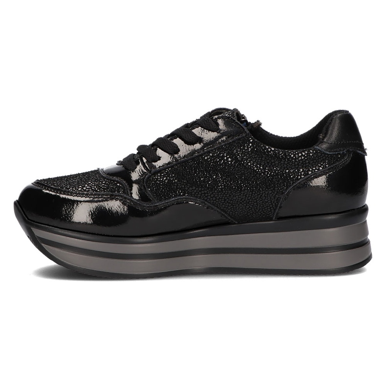 Baskets en cuir Filippo DP3152/21 Bk Noir le noir 1