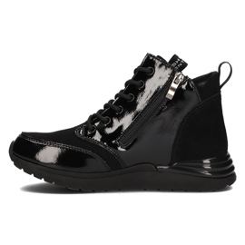 Baskets en cuir Filippo DP3062/21 Bk Noir le noir 3
