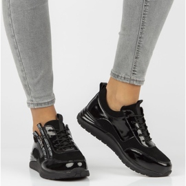 Baskets en cuir Filippo DP3149/21 Bk noir le noir 8
