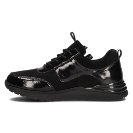Baskets en cuir Filippo DP3149/21 Bk noir le noir 3