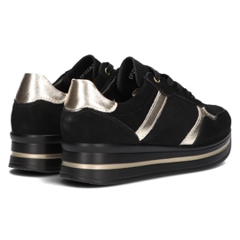 Baskets en cuir Filippo DP2004/21 Bk noir le noir 4