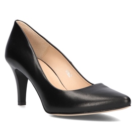 Escarpins en cuir Filippo 1062 Noir 1