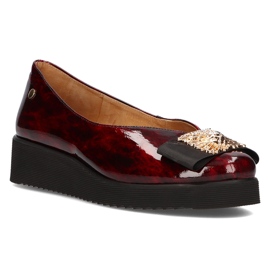 Chaussures en cuir Filippo 05315 Bordeaux rouge 1 Chaussures en cuir Filippo 05315 Bordeaux rouge 1