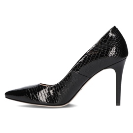 Escarpins en cuir Filippo 1555 Noir le noir 2