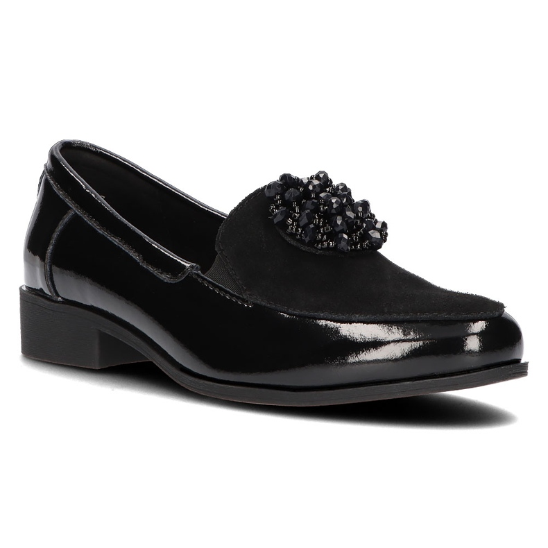 Chaussures en cuir Filippo DP3174 / 21 Bks noir 1