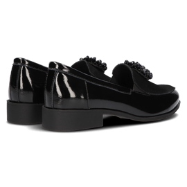 Chaussures en cuir Filippo DP3174 / 21 Bks noir le noir 3