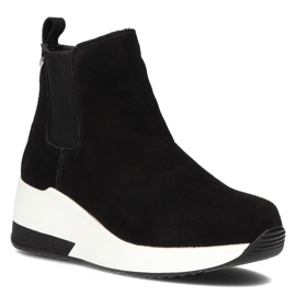 Bottes en cuir Filippo DBT3195 / 21 Bk noir 1