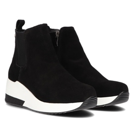 Bottes en cuir Filippo DBT3195 / 21 Bk noir le noir 4
