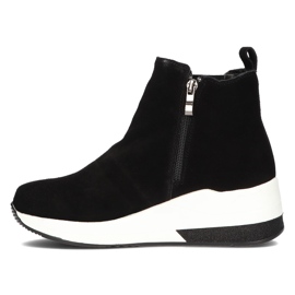 Bottes en cuir Filippo DBT3195 / 21 Bk noir le noir 2