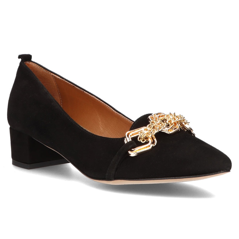 Chaussures en cuir Filippo 2109/2 noir 1