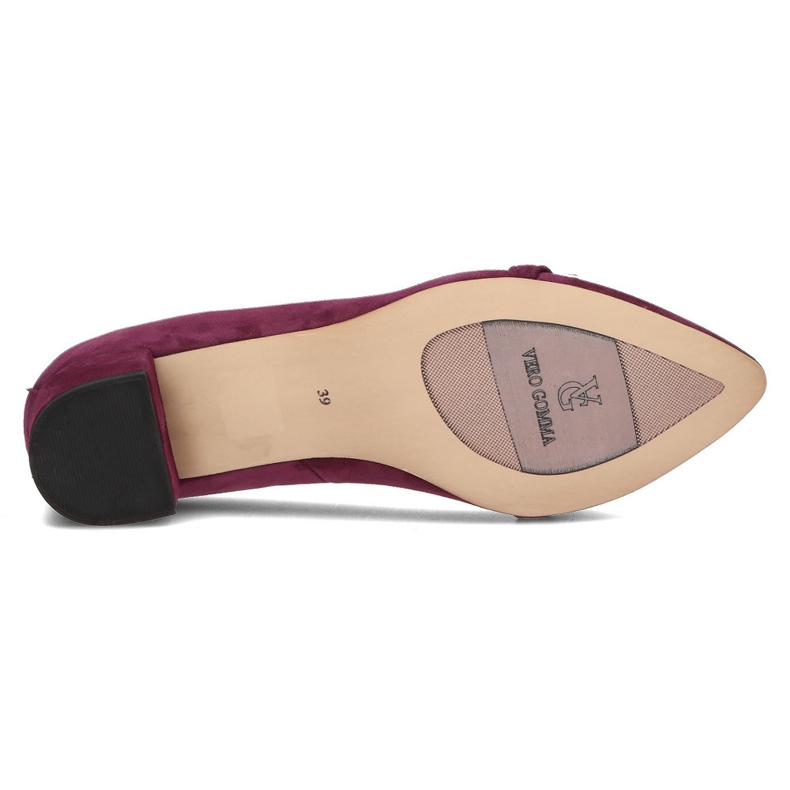 Chaussures en cuir Filippo 2109/2 violet 1