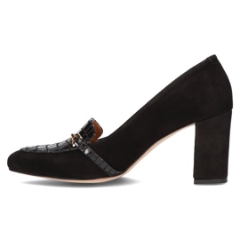 Chaussures en cuir Filippo 2110 noir 2
