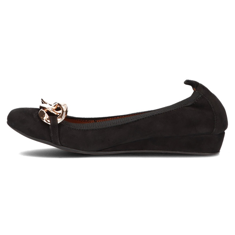 Ballerines Filippo 894 cuir noir 2