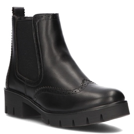 Bottines Filippo DBT3007/21 Bk noires le noir 1