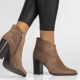Bottines Filippo DBT1575/21 Tp taupe brun 7