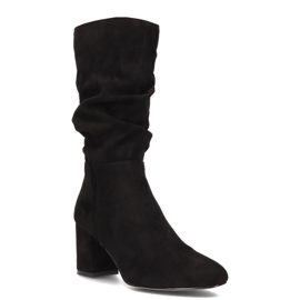 Bottines Filippo DKZ3004/21 Bk noires le noir 1