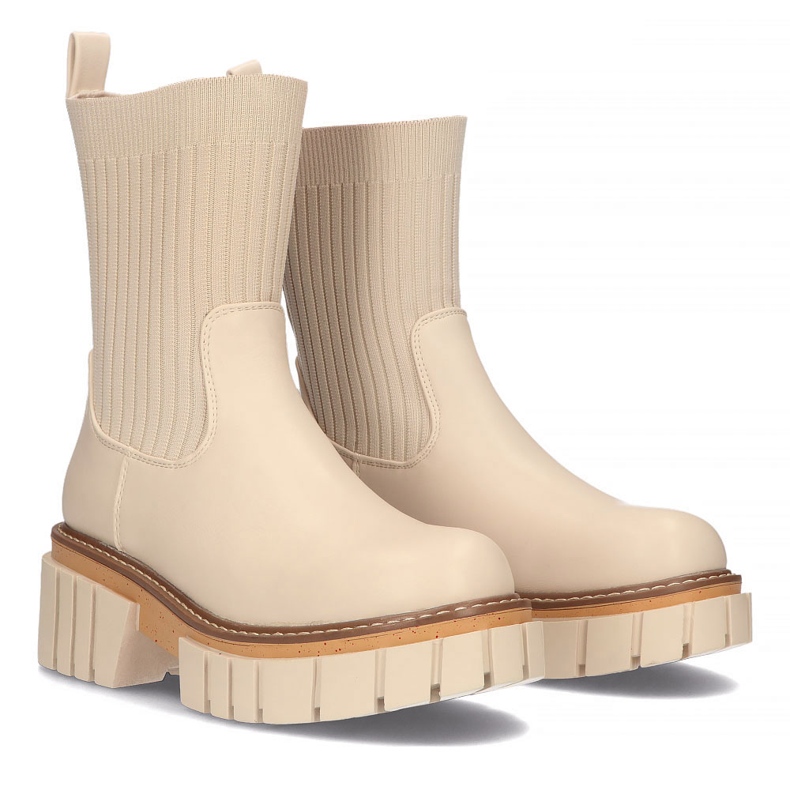 Bottines Filippo K996 beiges 1 Bottines Filippo K996 beiges 1