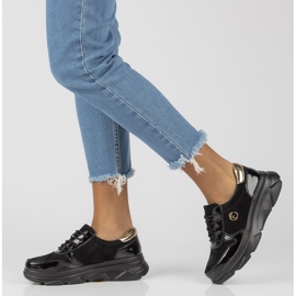 Baskets en cuir Filippo DP3185/22 Bk noir le noir 8