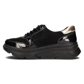 Baskets en cuir Filippo DP3185/22 Bk noir le noir 4