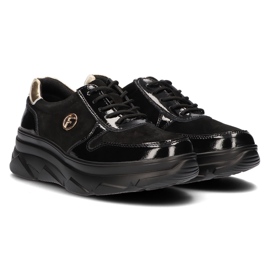 Baskets en cuir Filippo DP3185/22 Bk noir le noir 3