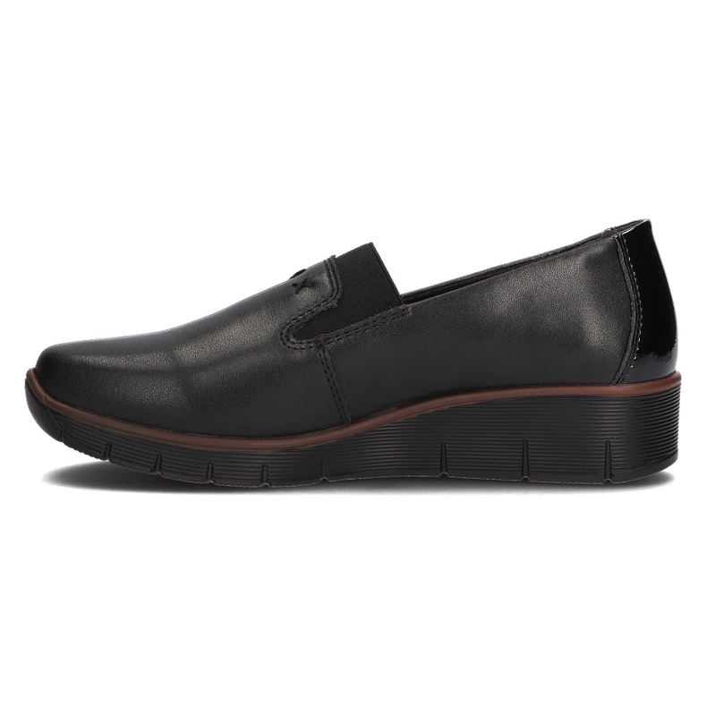 Chaussures en cuir Filippo DP3160 / 22 Bk noir le noir 1