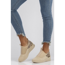 Baskets en cuir Filippo DP1689/22 Be beige 6