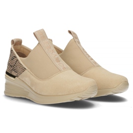 Baskets en cuir Filippo DP1689/22 Be beige 5