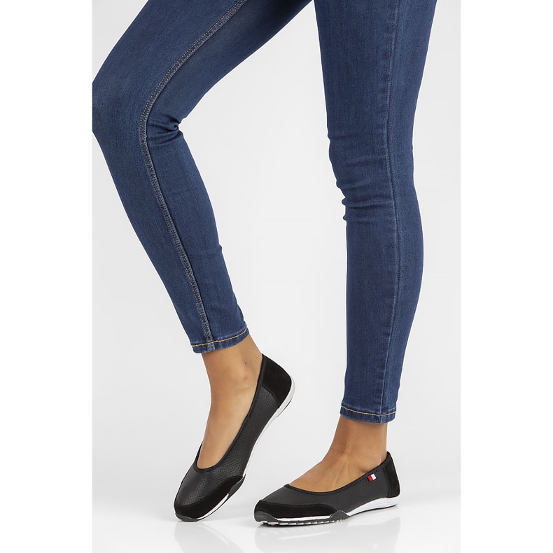 Chaussures en cuir Filippo DP142 / 22 Bk noir le noir 2