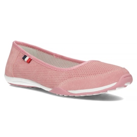 Chaussures en cuir Filippo DP143/22 Pi rose 3