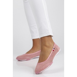 Chaussures en cuir Filippo DP143/22 Pi rose 7