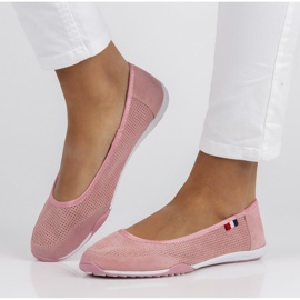 Chaussures en cuir Filippo DP143/22 Pi rose 6